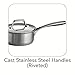 Tramontina Prima Covered Sauce Pan Stainless Steel 1.5 Quart, 80101/023DS