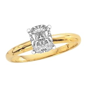 Cushion Cut Solitaires