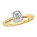 0.91 ct. H - VS1 Cushion Cut Diamond Solitaire Ring