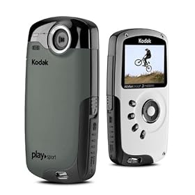Kodak ZX3 Playsport Black Video Camera - Refurbished