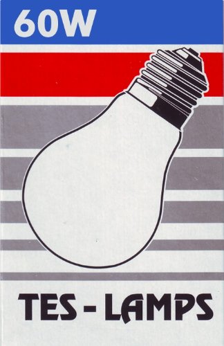 1x TESLAMP Glühlampe AGL / 60W / 230 V / E27 / matt