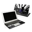 Z33 Dark Design Protector Skin Decal Sticker for Apple MacBook Pro 15"" (Unibody - NO Seperate Touchpad Button)