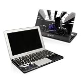 Z33 Dark Design Protector Skin Decal Sticker for Apple MacBook Pro 15"" (Unibody - NO Seperate Touchpad Button)