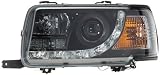 FK Automotive FKFSAI9007 Daylight Scheinwerfer passend für Audi 80 (Typ B4) Bj. 91-94 schwarz