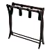 Curved Espresso Luggage Rack - Winsome 92420