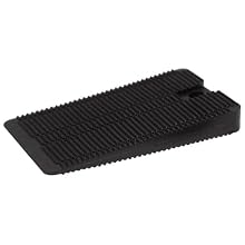 PP (Polypropylene) Wedge, Black, Inch, 1-3/16" Width, 1-15/16" Length