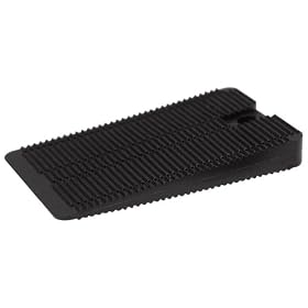 Precision Brand Wedgie, Rigid Black Wedge Shim (Pack of 30)