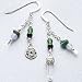 Queen of Pentacles Sterling Silver Earrings