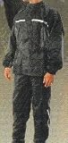 RIVER ROAD HIGH-N-DRY 2 PIECE RAINSUIT BLACK MD 090211