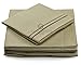 Cosy House Collection Everyday 1500 Series Bed Sheet Set - Ultra Soft & Cool Hotel Bedding - Deep Pocket - Wrinkle, Stain and Fade Resistant - 4 Piece Set (Queen, Sage Green)