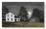 Hot Summer Night by Billy Jacobs Country Americana Primitive Folk Art Print 12x20