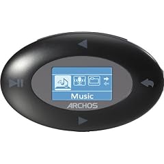 Archos 10b Vison MP3-Player 4 GB, 2,54 cm (1 Zoll) OLED Schwarz/Wei� Display (USB 2.0 High Speed, Clip)