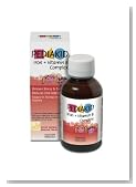 Iron + Vitamin B Complex All Natural Children Vitamins