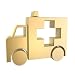 Ambulance - 18H x 18W - Peel and Stick Wall Decal by Wallmonkeys