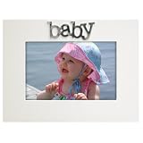 Malden Baby Picture Frame, White by Malden