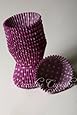 Jubilee Sweet Arts 50 Count Baking Cups, Standard, Purple Polka Dot