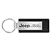 Jeep Grand Cherokee Large Black Leather Key Chain