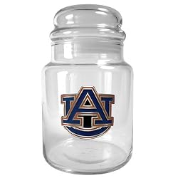 Auburn Tigers NCAA 31oz Glass Candy Jar - Primary Logo by Great American Products