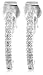 Sterling Silver Pave Hoop Cubic Zirconia Clip On Earrings