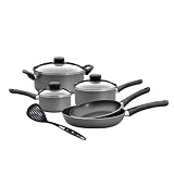 Bialetti 9-pc. Cookware Set - Silver Fusion by Bialetti