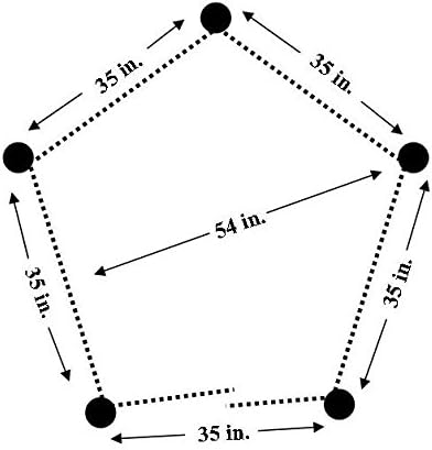5 ft Traditional Teepee Natural Color
