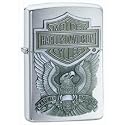 Zippo Lighter Harley Davison Made in USA Emblem