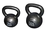 Ader Premier Kettlebell Set- (16kg/35lb, 24kg/53lb)