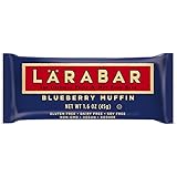 LARABAR Fruit and Nut Gluten Free Food Bar, Blueberry Muffin, 1.6 Ounce (Pack of 5)