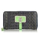 Marc Jacobs Jelly Jacquard Large Zip-Around Clutch - Indigo