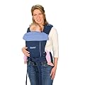 Bondolino, marine, Komforttrage f�r Babys (von 0 bis ca. 36 Monate) von Hoppediz, Babytrage, Bauchtrage, R�ckentrage