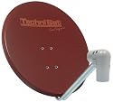 TechniSat SATMAN 850 plus und UNYSAT-Universal-V/H-LNB rot
