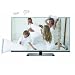 Toshiba 40TL963G 101,6 cm (40 Zoll) 3D LED-Backlight-Fernseher, EEK A+ (Full-HD, 200Hz AMR, DVB-T/C/S2, CI+, DLNA, Web-TV) silber