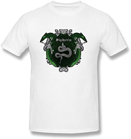 AOLiLiPO Harry Potter Slytherin O-Neck Tee Shirts For Men