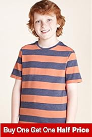 Short Sleeve Striped T Shirt