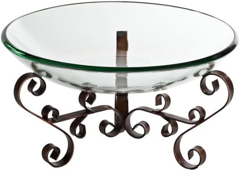 Carasa Bronze Glass Bowl