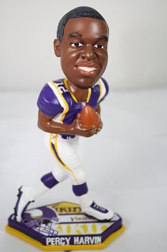 Percy Harvin Minnesota Vikings Thematic Base Bobblehead Figurine