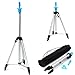 LuckyFine Adjustable Tripod Stand Hair Cosmetology Mannequin Training Head Holder And Bag