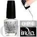 OPI Nails Moon Over Mumbai Silver-Grey Nail Lacquer/Polish - India Shade I46