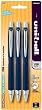 uni-ball Jetstream RT Fine Point Retractable Roller Ball Pens, 3 Black Ink Pens (70877)