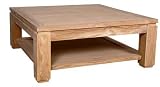 Table basse - Teck -STERLING - 100 x 100 cm