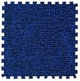 Home Dynamix Flooring: Carpet Links: Navy Blue: 1 Box - 12 pcs 12''X12'' Links