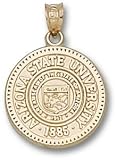 Arizona State Sun Devils Seal Pendant - 14KT Gold Jewelry