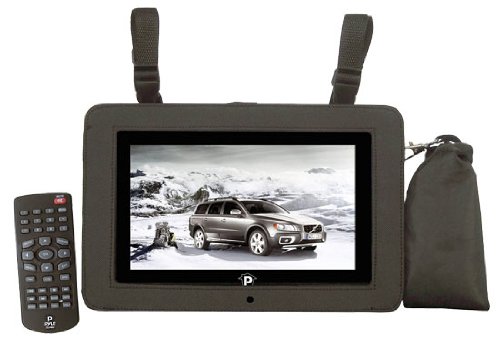 PYLE PTC10LCD 10.1-Inch LCD Digital TV with Built-in USB/SD/MP3/MPEG4 for Car/Home Use