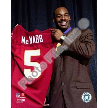 Donovan McNabb Redskins Press Conference 8x10 Photo