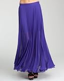 bebe Pleated Long Skirt