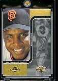 2006 Topps Co-Signers Barry Bonds San Francisco Giants Baseball Card #100 - Mint Condition - In Protective Display Case !!