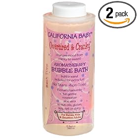 California Baby Bubble Bath - Overtired & Cranky, 13 oz (Pack of 2)