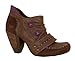 Mustang Stiefelette dunkelbraun/lila