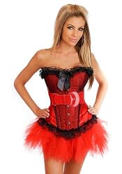 Burlesque Corset And Pettiskirt