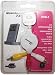 Quantum FX Retractable iPod Conn-Three RCA Male Cable (White)